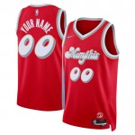 Maillot NBA Memphis Grizzlies Personnalisable Nike 2024-25 City Edition Rouge Swingman - Homme